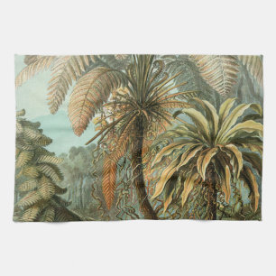 Farn Palmenbaum Antik Botanisch Farn Kunst Geschirrtuch