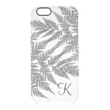 Farn-Silhouette-Monogramm