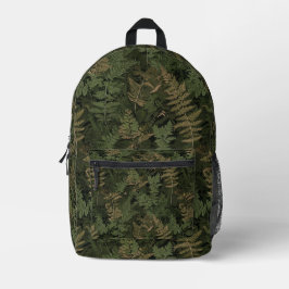 Farn-Tarnanzug Bedruckter Rucksack