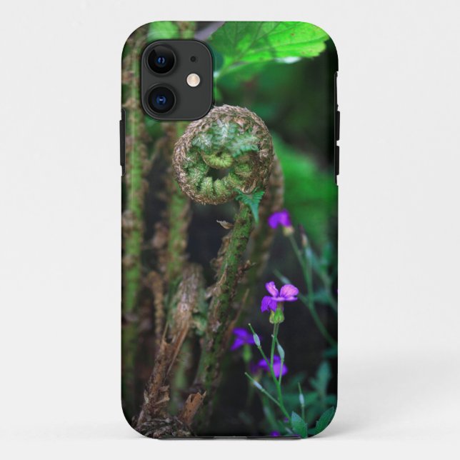 Farn u. Blumen Case-Mate iPhone Hülle (Rückseite)