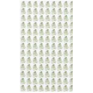 Farnblätter Grünfärbung Muster botanische Wasserfa Tischdecke
