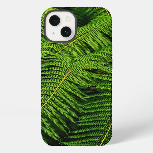 Farnblätter iPhone Hülle (Rückseite)