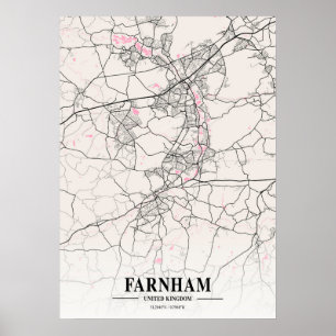 Farnham - Vereinigtes Königreich Neapolitan City M Poster
