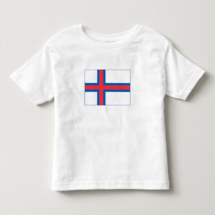 Färöer-Flagge Kleinkind T-shirt