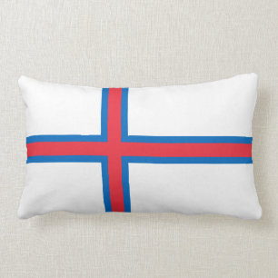 Färöer-Flagge Lendenkissen