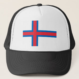Färöer-Flagge Truckerkappe
