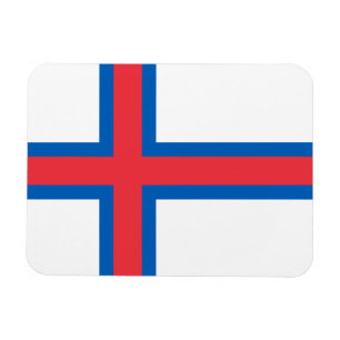 Färöer-Inseln-Flagge Magnet