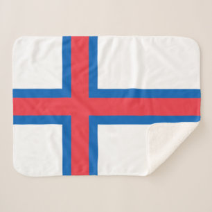 Färöer-Inseln-Flagge Sherpadecke