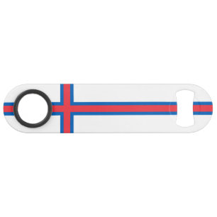 Färöer-Inseln-Flagge Speed Flaschenöffner