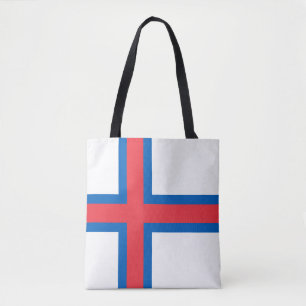 Färöer-Inseln-Flagge Tasche