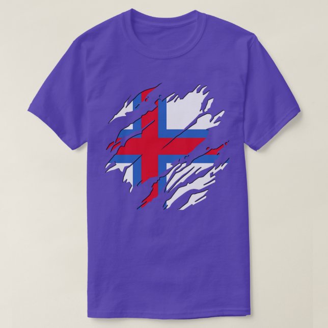 Färöer Inseln T-Shirt (Design vorne)