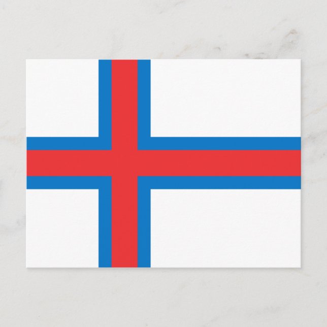 Färöer Postkarte (Vorderseite)
