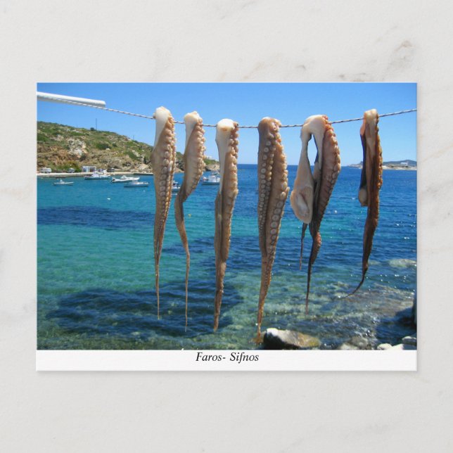 Färöer - Sifnos Postkarte (Vorderseite)