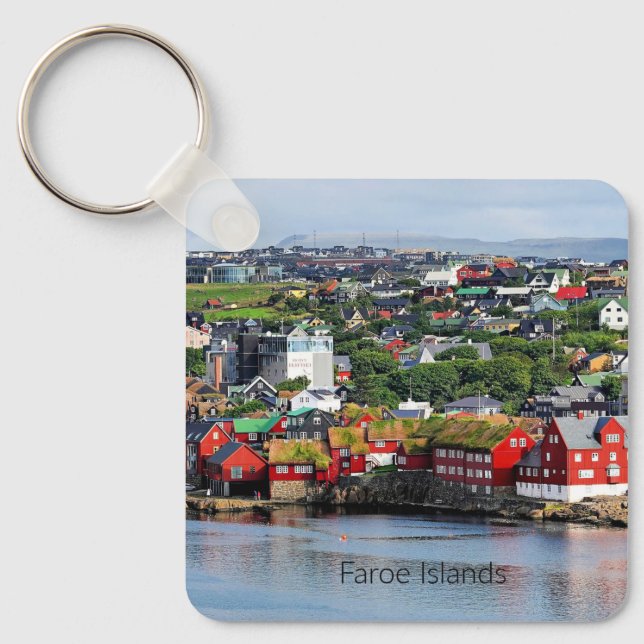 Färöer (Torshavn) Schlüsselanhänger (Vorderseite)