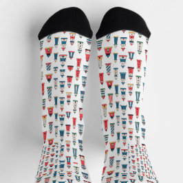 Faróis de Portugal Nautical Crew Socks – Sustainab Socken