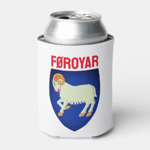 Färöisches Wappen (DÄNEMARK) Dosenkühler