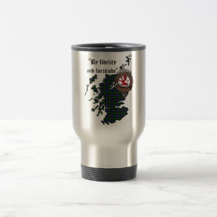 Farquharson Clan Badge Travel Mug