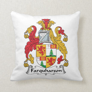 Farquharson Familienwappen Kissen