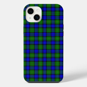 Farquharson-Tartan blau grün kariert iPhone 14 Plus Hülle