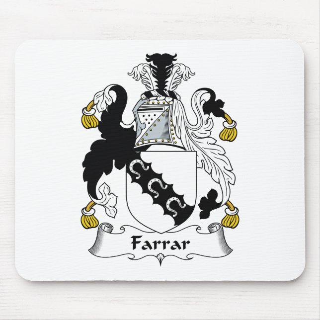 Farrar Familienwappen Mousepad (Vorne)