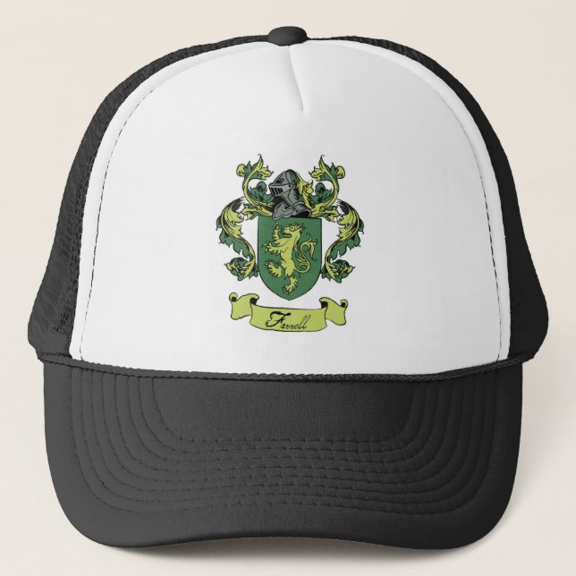 Farrell Familien-Wappenkunde-Wappen Truckerkappe (Vorderseite)