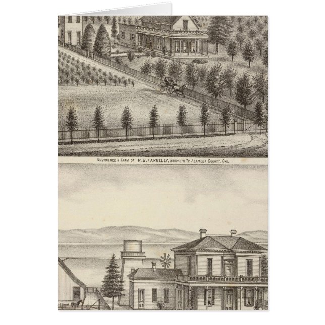 Farrelly, Mathews Residenzen, Bauernhöfe (Vorne)