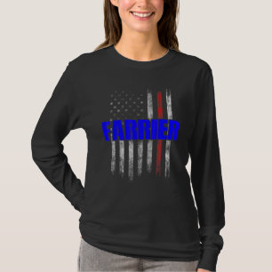 Farrier Horseshoe Hoof Trimming Equine Shoeing 90 T-Shirt