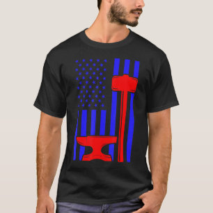 Farrier Horseshoe Hoof Trimming Equine Shoing _7 T-Shirt