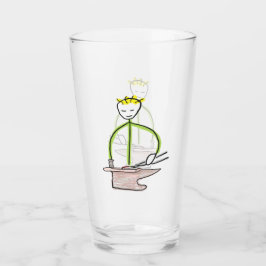 Farrier Stickman Glas