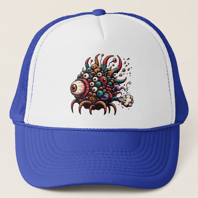 FART EYeballmonster Truckerkappe (Vorderseite)