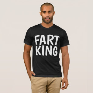 FART KING Funny T-shirts hommes