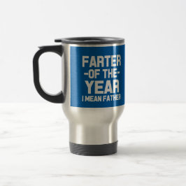 Farter der Jahr-lustigen Vater-Tasse Reisebecher