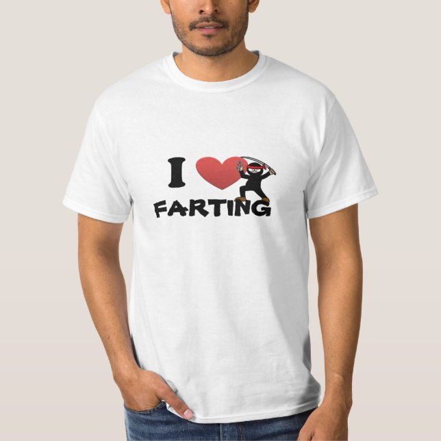 Farting Liebe I T-Shirt (Vorderseite)