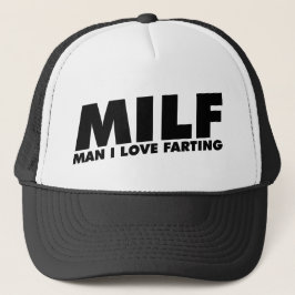 Farting Liebe MILF Mann-I Truckerkappe
