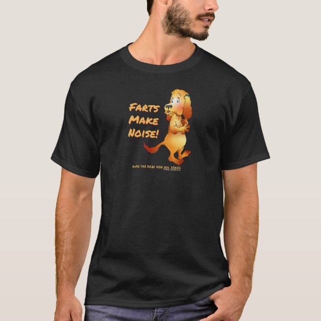Farts masculins font du bruit T-shirt (Devant)