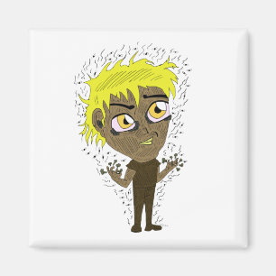 Farty Fingers Chibi Magnet