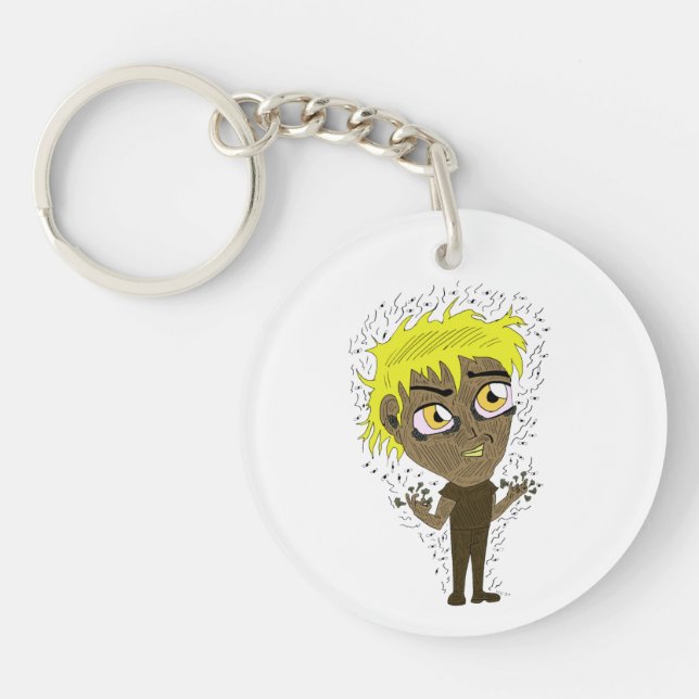 Farty Fingers Chibi Schlüsselanhänger (Vorderseite)
