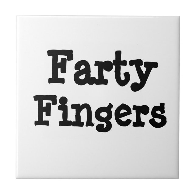 Farty Fingers Fliese (Vorderseite)
