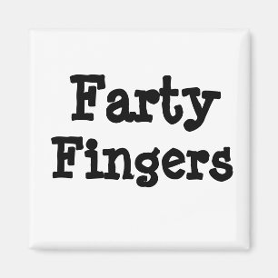 Farty Fingers Magnet