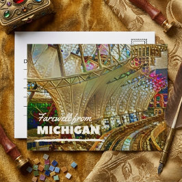 Farwell von der Postkarte von Michigan
