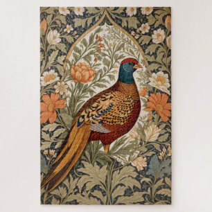 Fasan Antik Blumenmuster inspiriert von William Mo