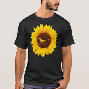 Fasan für Frauen Männer Bird Monal Sonnenblume T-Shirt