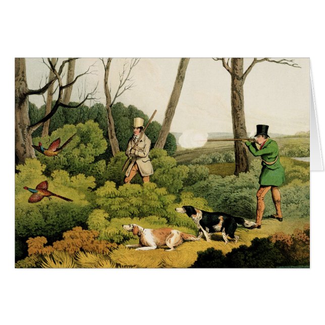 "Fasan-Schießen", Kneipe. durch Thomas McLean, (Vorderseite (Horizontal))