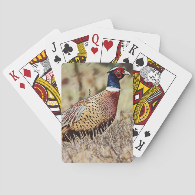 Fasan Spielkarten (Rückseite)