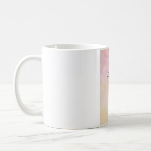 Fasan Vogel Aquarellmalerei Kaffeetasse (Links)