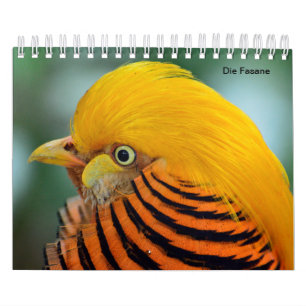 Fasane als Kalender