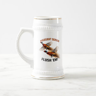 Fasanenjagd Bierglas