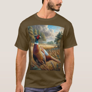 Fasanenjagd Herren Braun T-Shirt