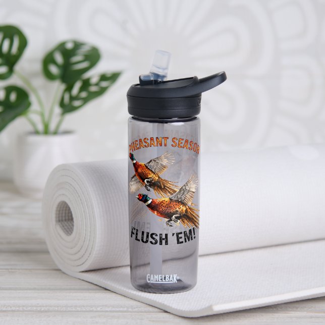 Fasanenjagd  trinkflasche (Yoga (gedreht))