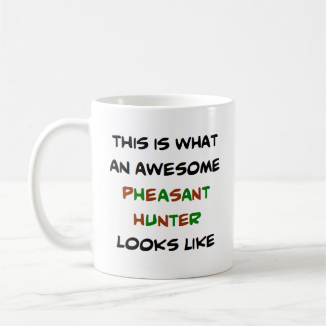Fasanenjäger, phantastisch kaffeetasse (Links)